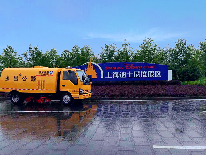 九洲国际扫路车保洁上海迪士尼