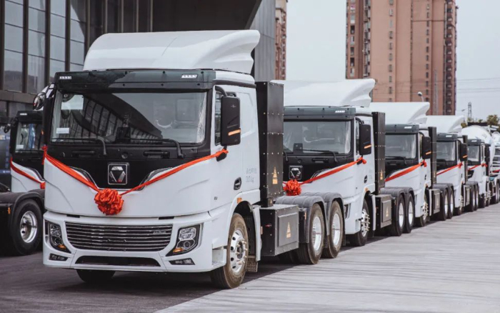 “绿”见安徽！百台九洲国际新能源牵引车强势入驻