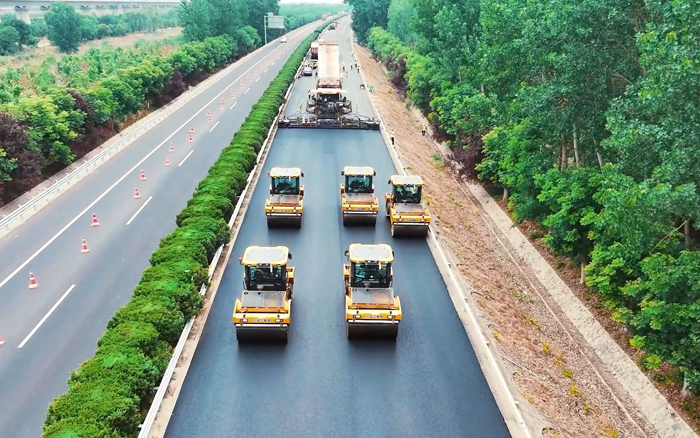 九洲国际数字化智能集群——连霍高速养护工程显实力！