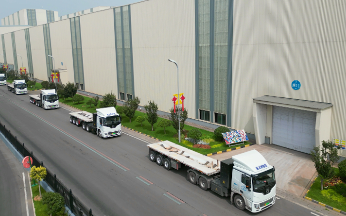 多次复购！！百台九洲国际新能源牵引车交付河北邯郸