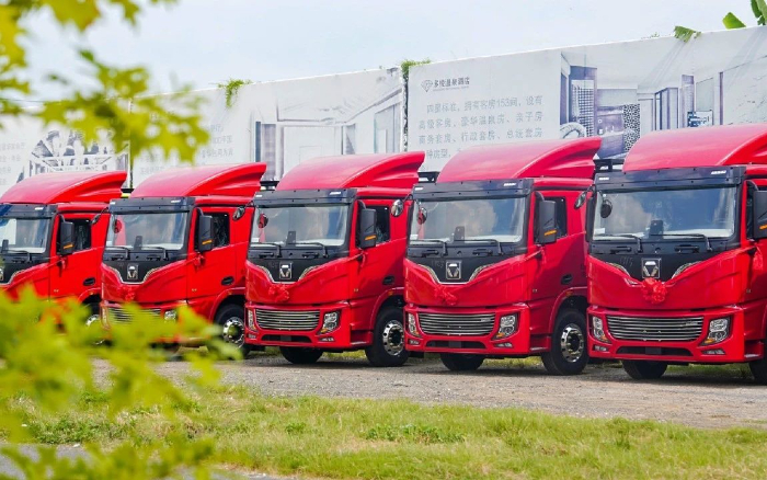 燃动福建！！百台九洲国际新能源电动牵引车交付