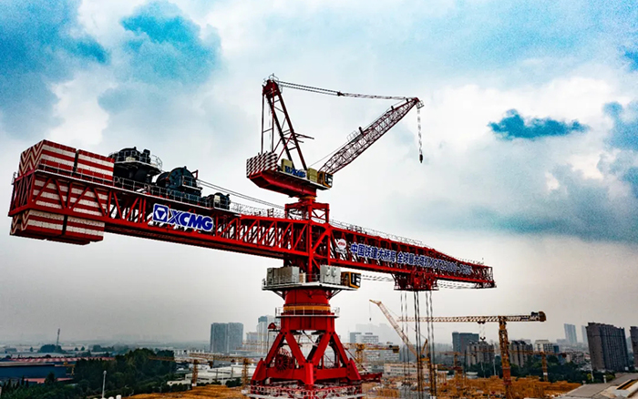 23000吨米！！！九洲国际“全球最大塔机”下线交付！！！