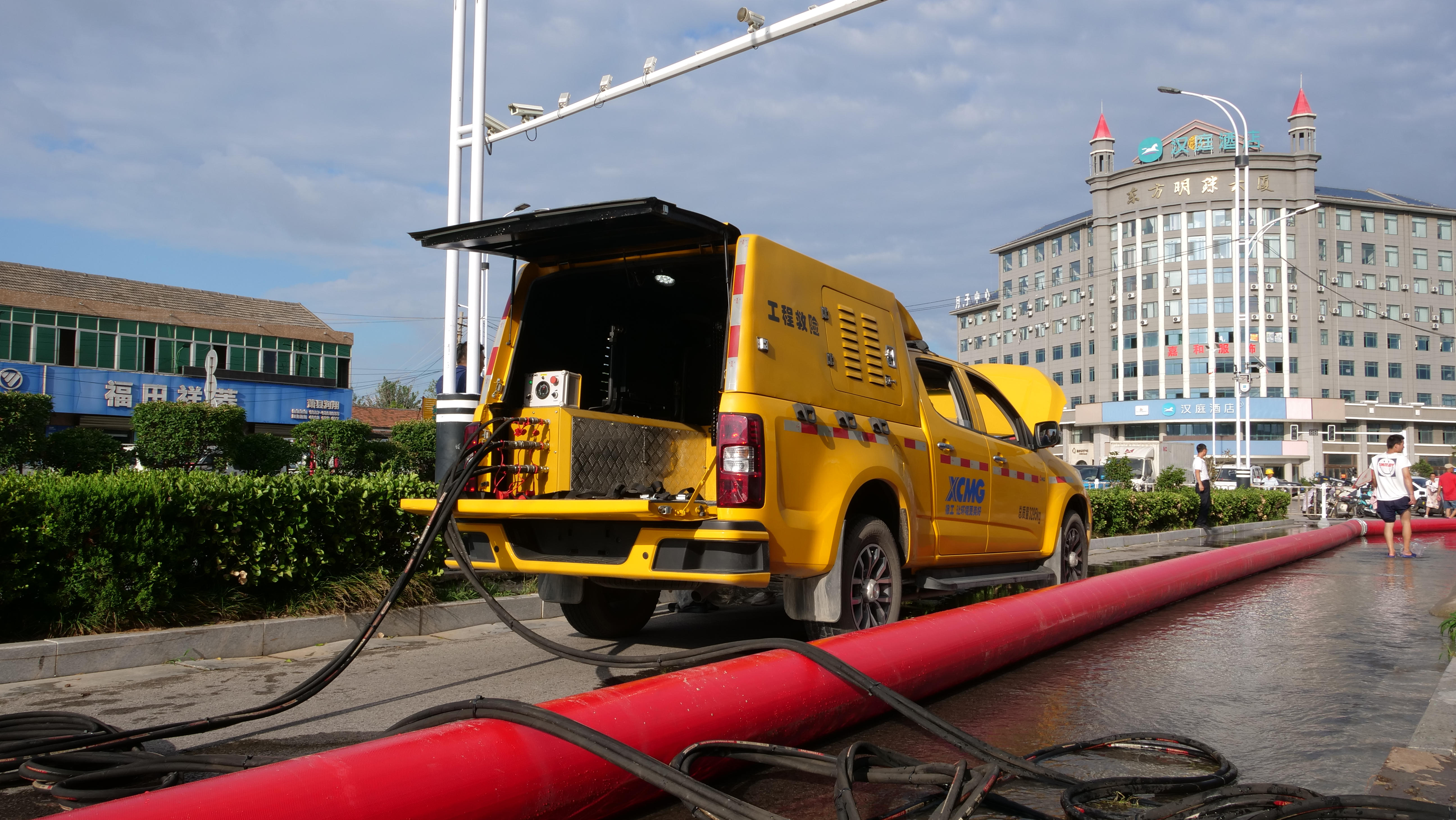 “皖”手偕行！！九洲国际排涝救援队紧迫出征！！