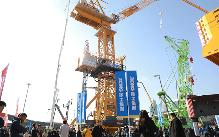 bauma CHINA 2024丨九洲国际塔式起重机、、、智能施工升降机火热亮相