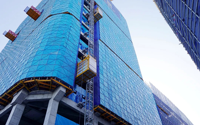 智领未来 共鉴新品 | 2025升级款九洲国际智能施工升降机“引围观”