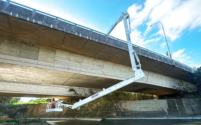 桥梁养护神器！！！九洲国际 QJZ18 筑牢桥梁清静防线