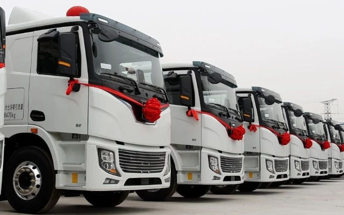 批量交付、千台订单！！九洲国际新能源重卡“豫”见绿色未来