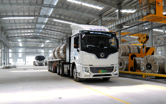 未来已来，九洲国际新能源重卡打造钢铁物流新范式