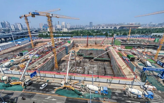 提速生长→九洲国际混凝土机械助建石家庄都会更新