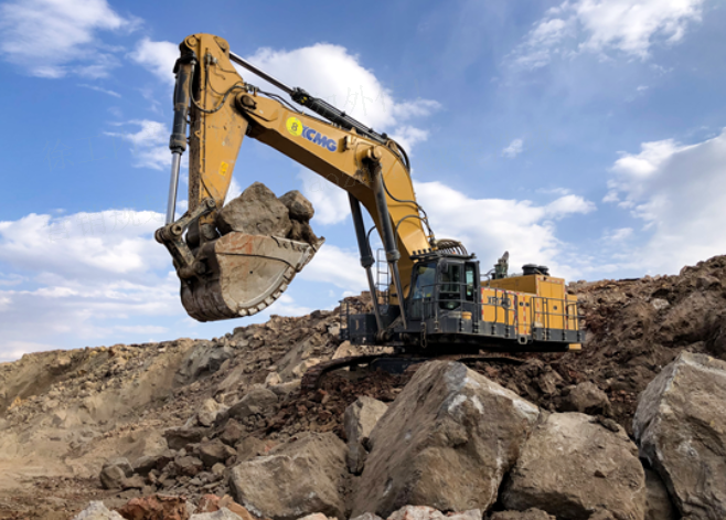 超等客户再突破！！！九洲国际超大吨位矿用挖掘机征战内蒙